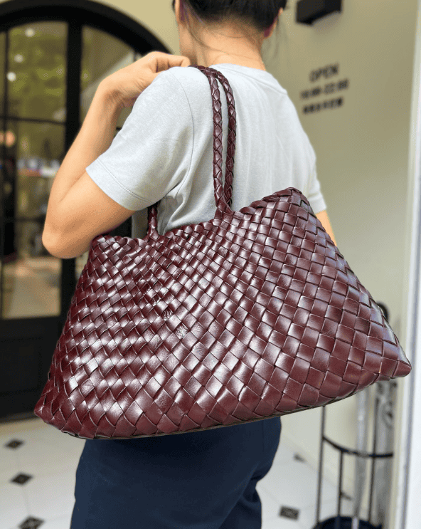 Hand-Woven Shoulder Bag