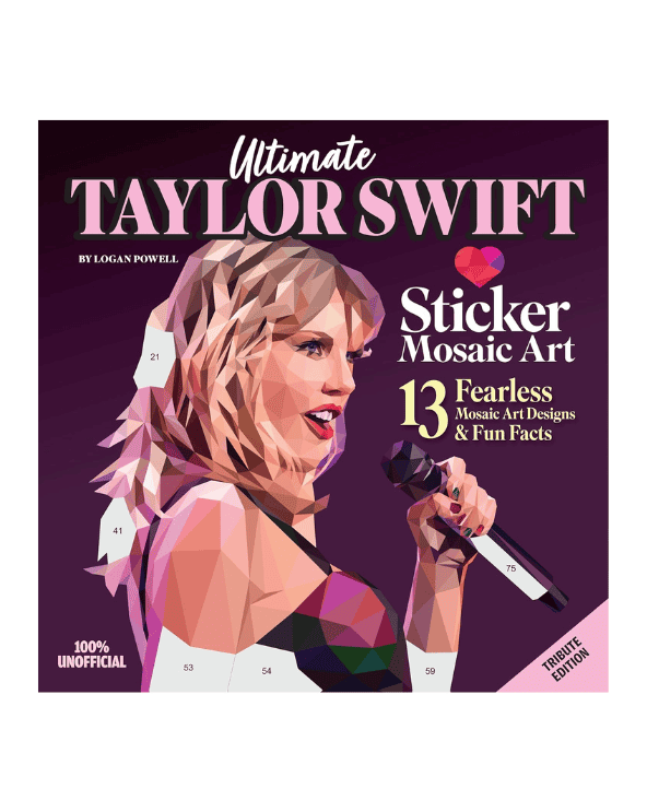 Taylor Swift Sticker Mosaic Art