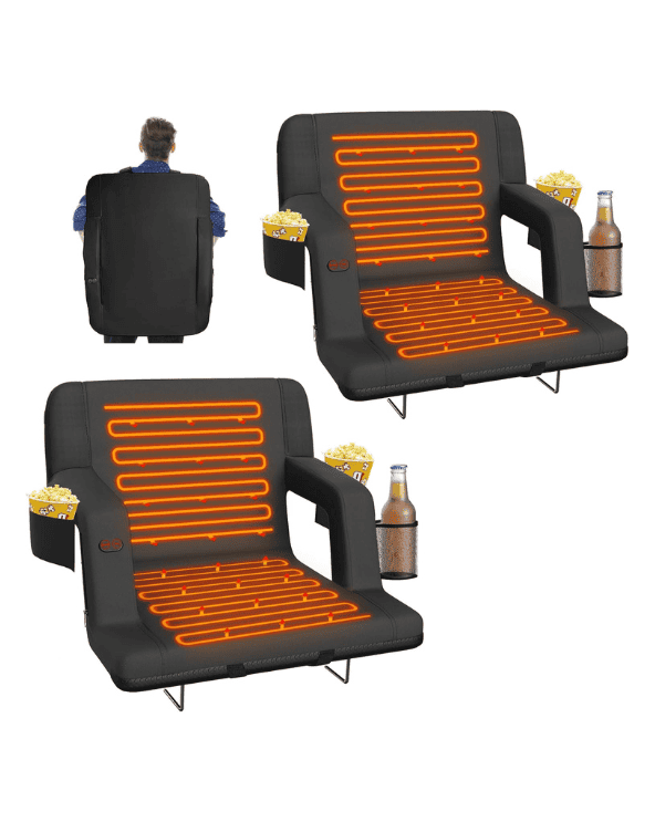 Dual-Sided Heated Stadium Seats