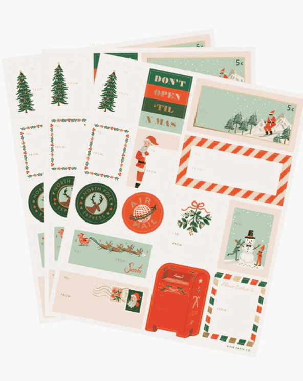 Holiday Gift Stickers