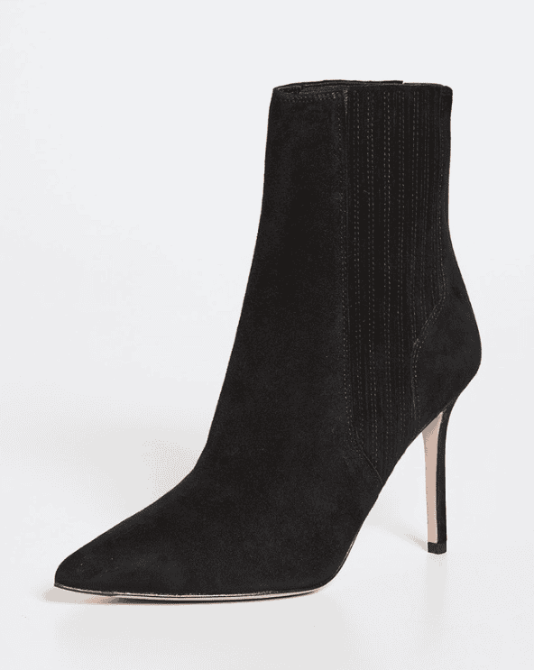 Lisa Stiletto-Heel Booties