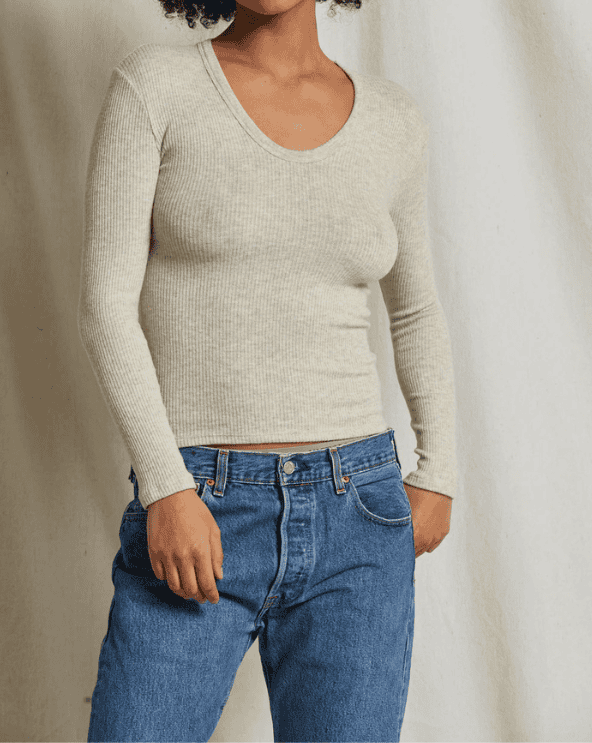 Sweater Rib Long Sleeve