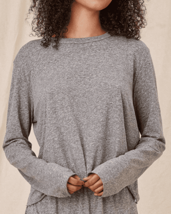 Long Sleeve Crop Tee