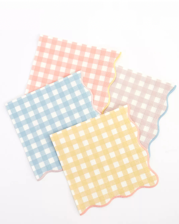 Gingham Napkins