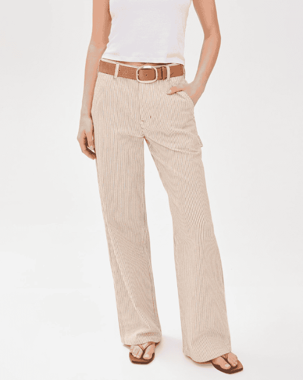 Wide Leg Carpenter Pants