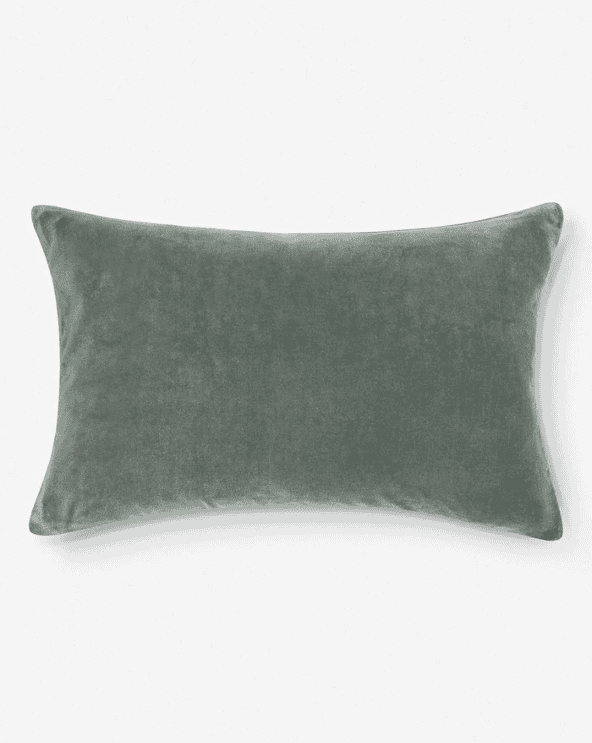 Blue Velvet Pillow