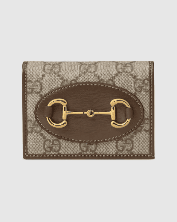 Gucci Horsebit 1955 Card Case Wallet