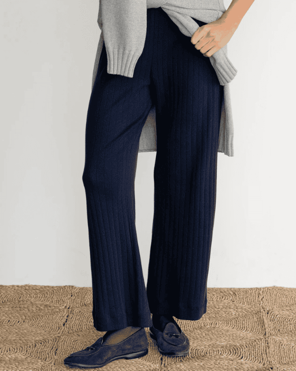 Pointelle Crop Pant
