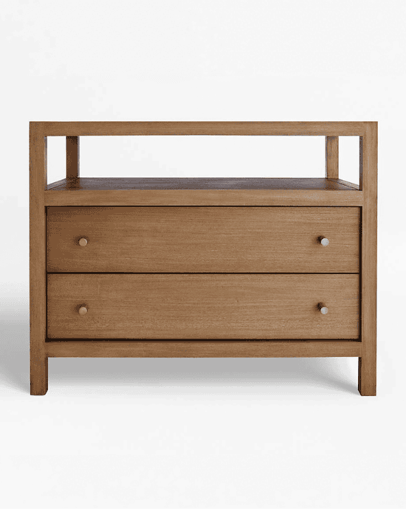 Driftwood Charging Nightstand