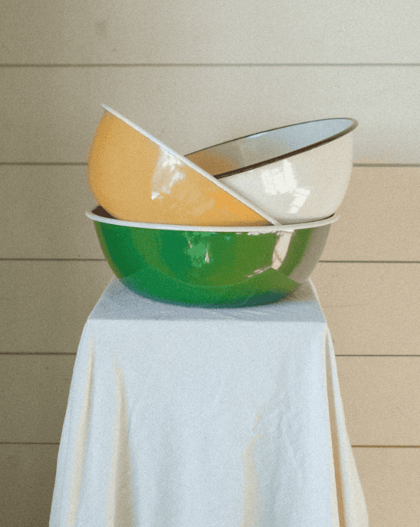 Enamel Sourdough Bowl