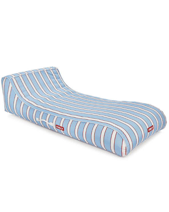 Fabric Sunbed Lounger