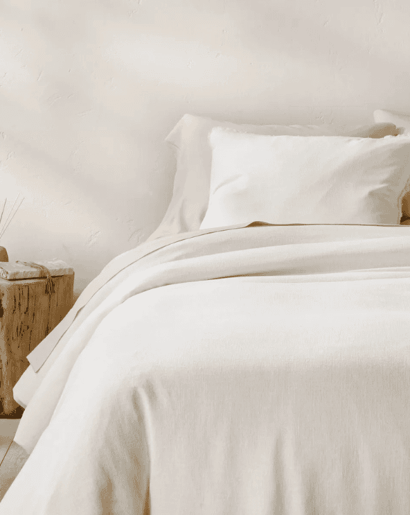 Linen Blend Duvet Cover