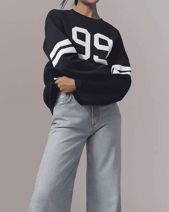 Long-Sleeve Jersey Top