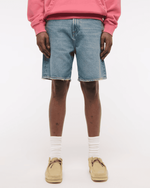 Loose Denim Shorts
