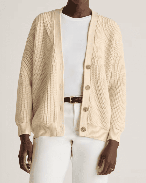 Oversized Boyfriend Cardigan