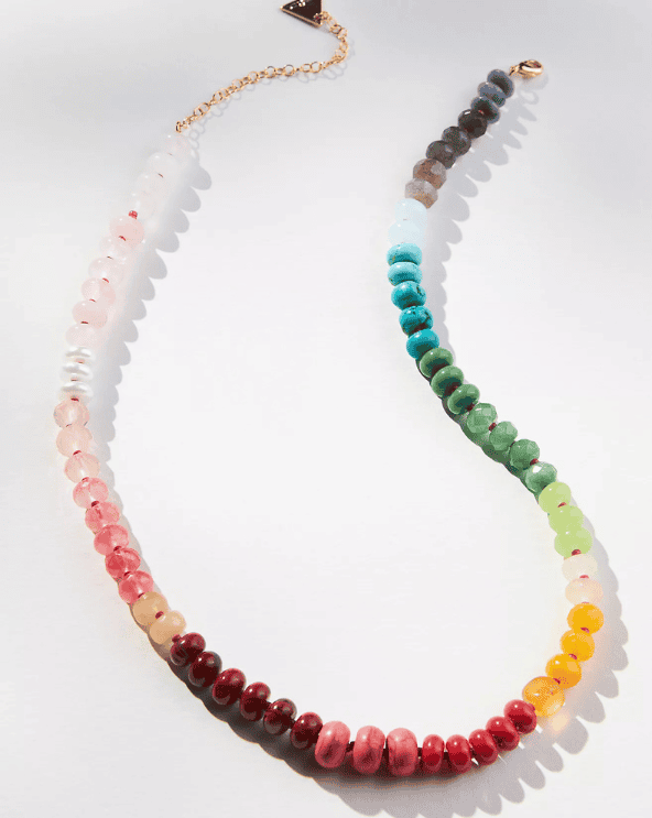 Rainbow Stone Necklace