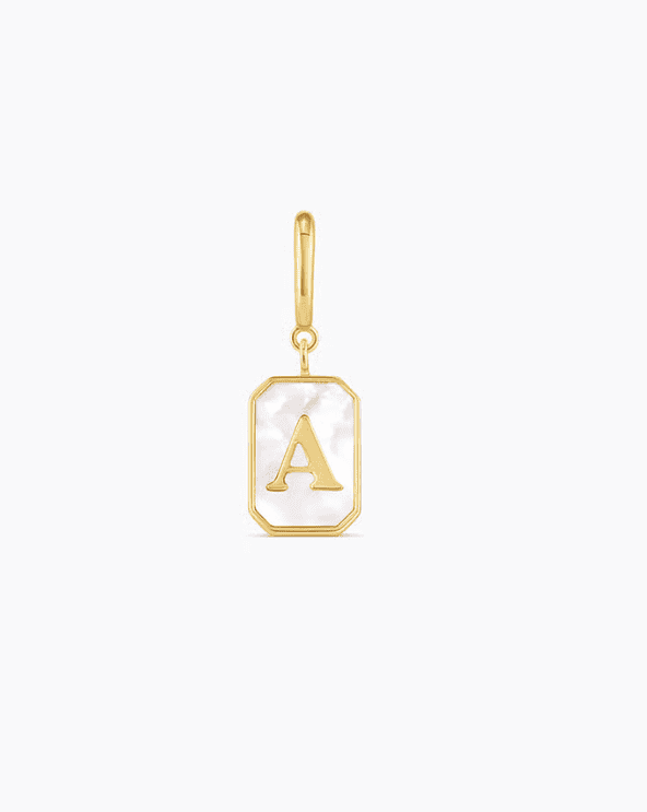 Vintage Alphabet Parker Charm