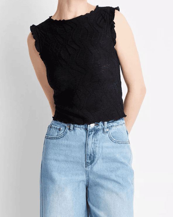 Jacquard Tank Top