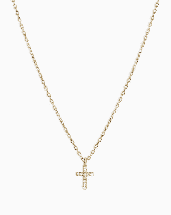 Diamond Cross Necklace