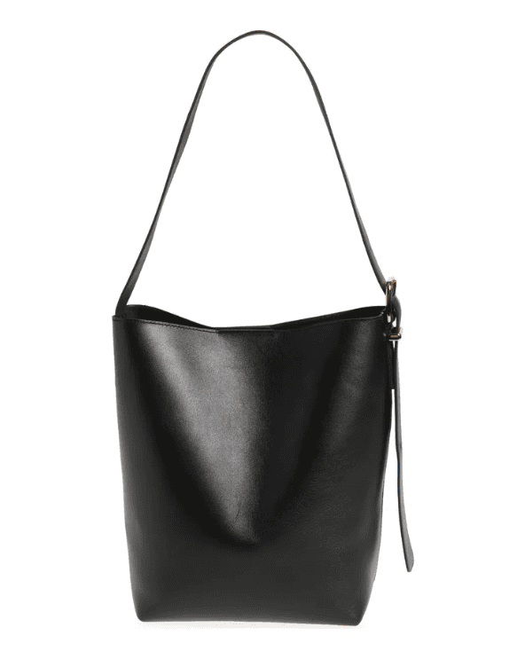 Essential Leather Bucket Tote