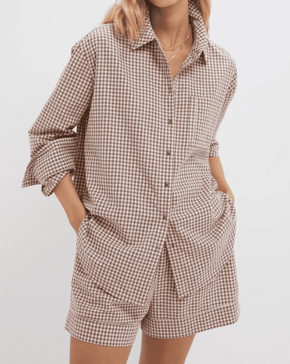 Gingham Button Down