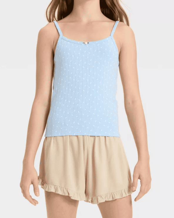Pointelle Cami