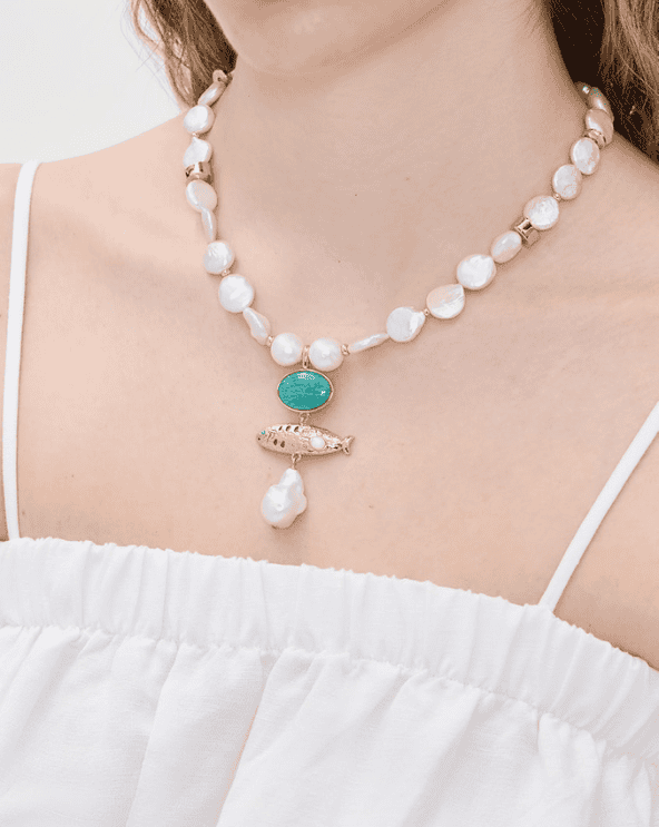 Sardina Pearl Necklace