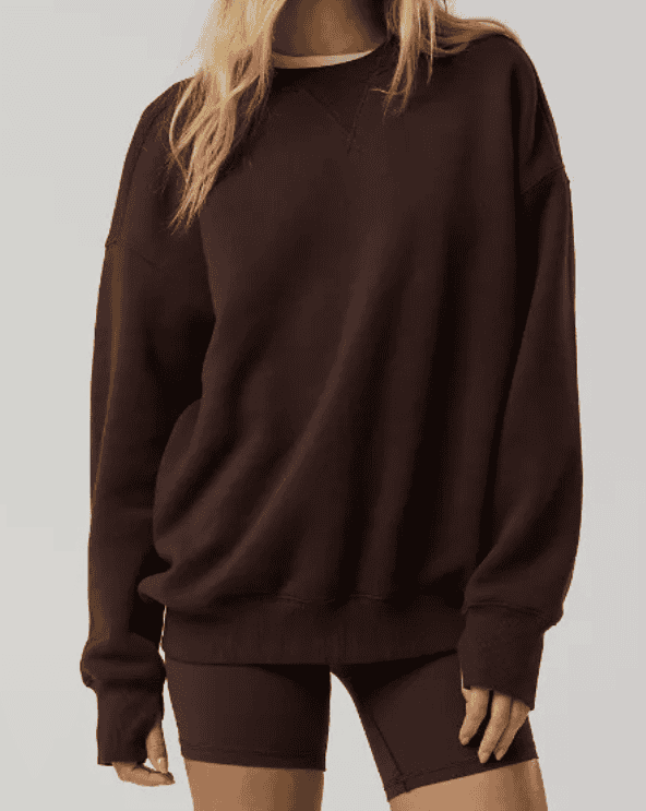 Cloud Fleece Oversized Crewneck
