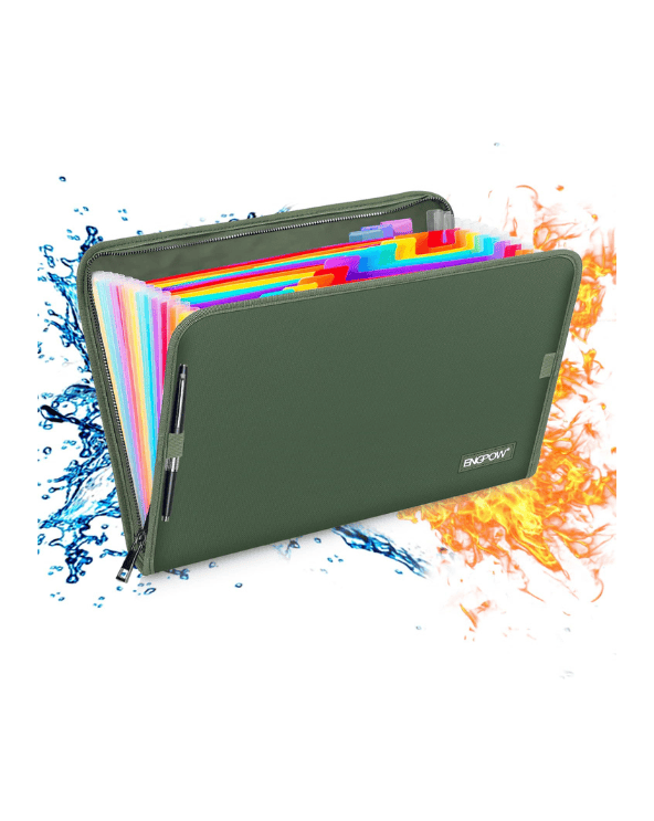 Fireproof Accordion File Folder