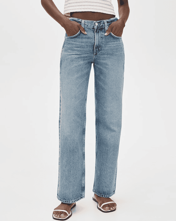Lindz Low Rise Easy Straight Jeans