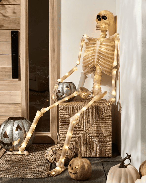 Lit Mr. Bones
