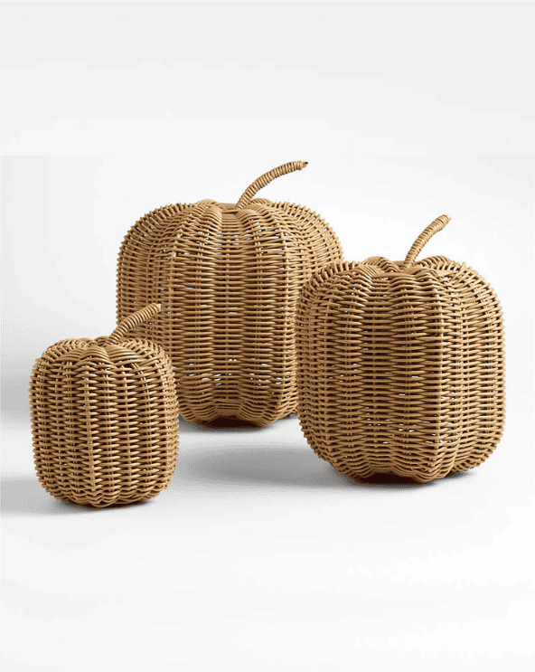 Rattan Pumpkins