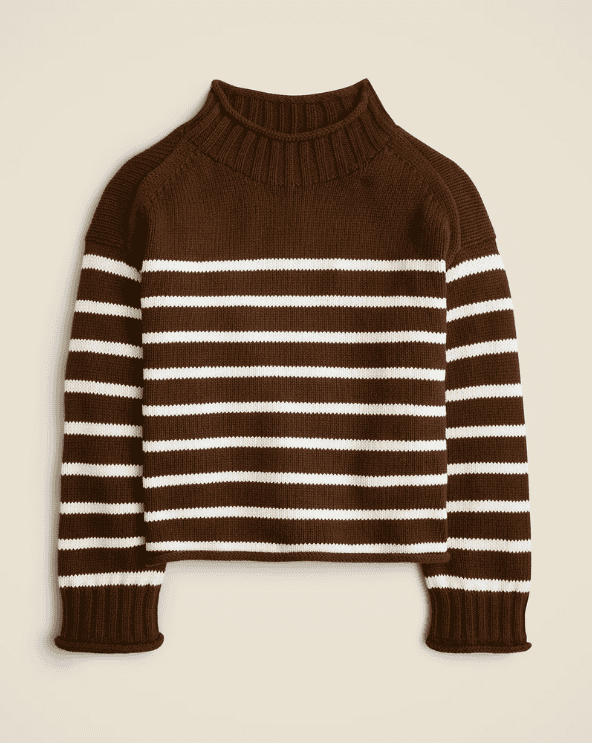 Striped Knit Sweater