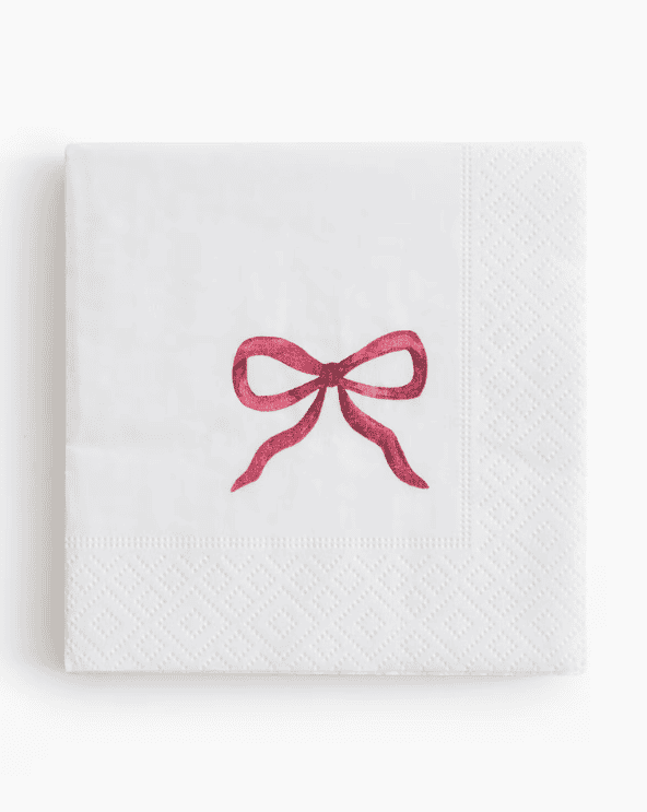 Bow Paper Napkins