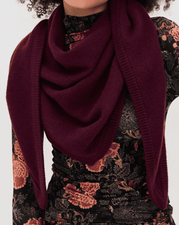 Cashmere Triangle Scarf