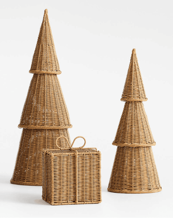 Front Porch Rattan Trees