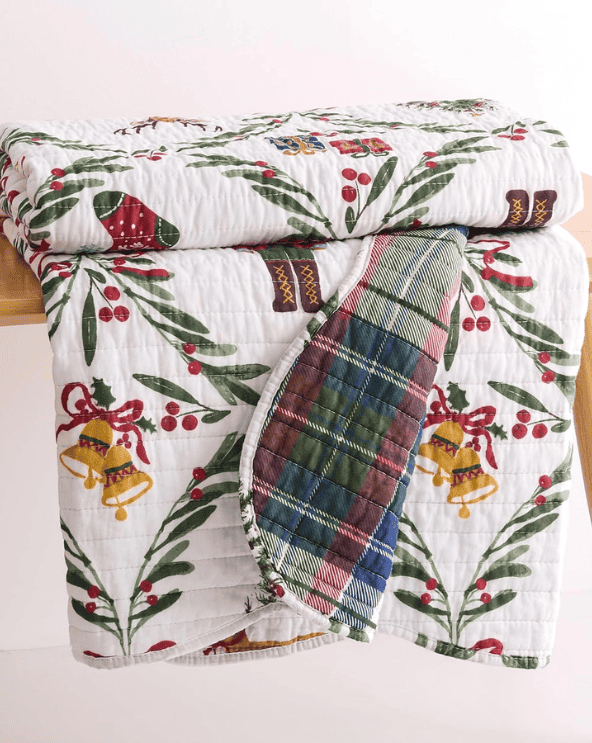 Holiday Reversible Blanket