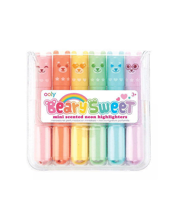 Ooly Beary Mini Scented Highlighters