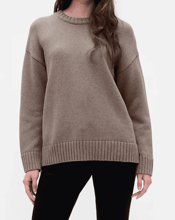 Oversized Cotton Sweater