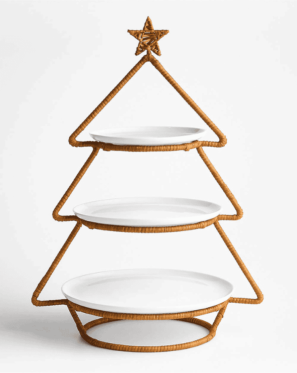 Wicker Tiered Tree Server