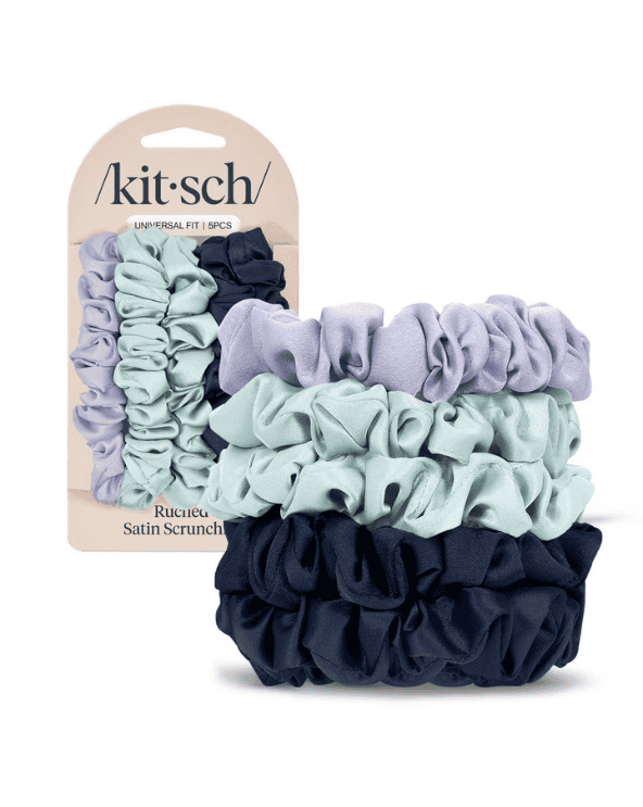 Kitsch Satin Petite Scrunchies