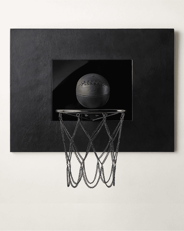 Leather Basketball Hoop