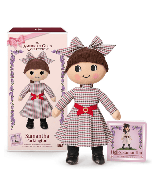 Plush American Girl Doll