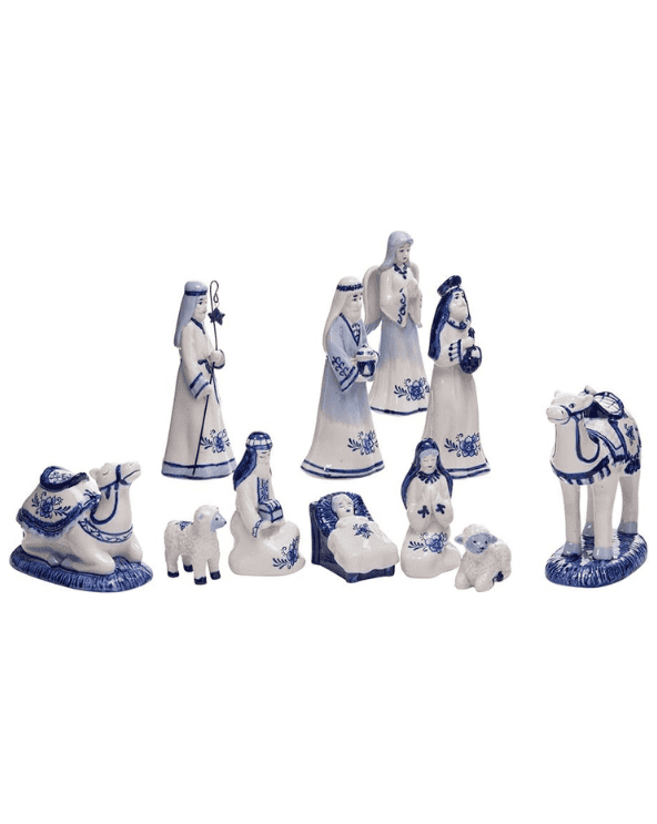 Porcelain Nativity Set
