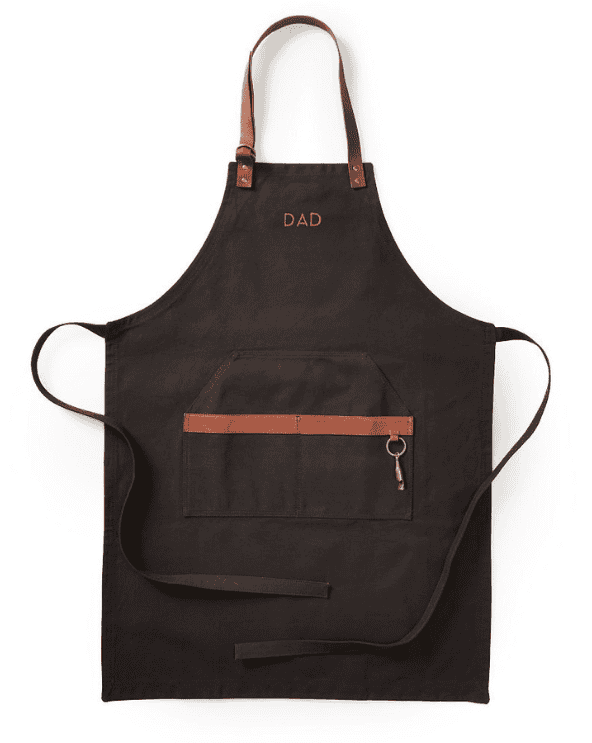 Waxed Canvas and Leather Apron