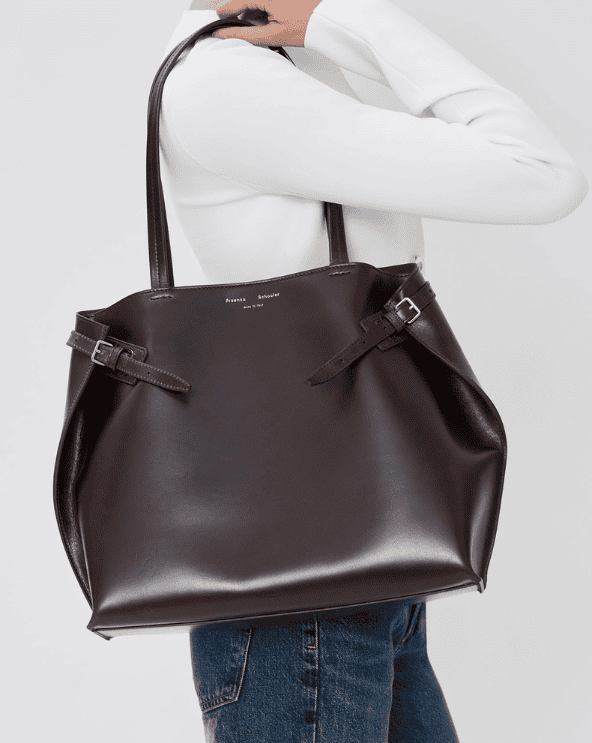 Days Tote In Pull Up Calfskin