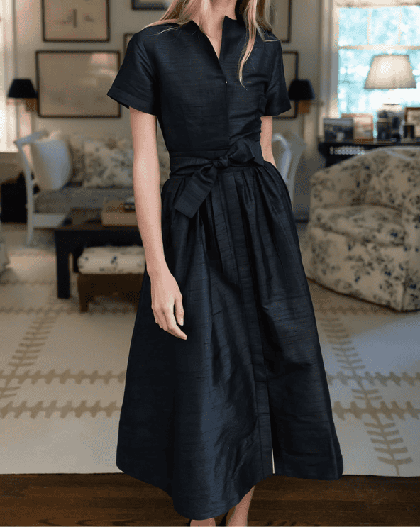 Kate Dress Dupioni