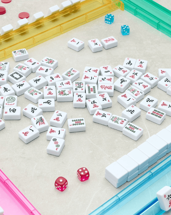 Lucite Mah-Jongg Game Set