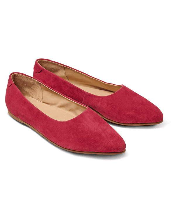 Swoop Suede Ballet Slipper
