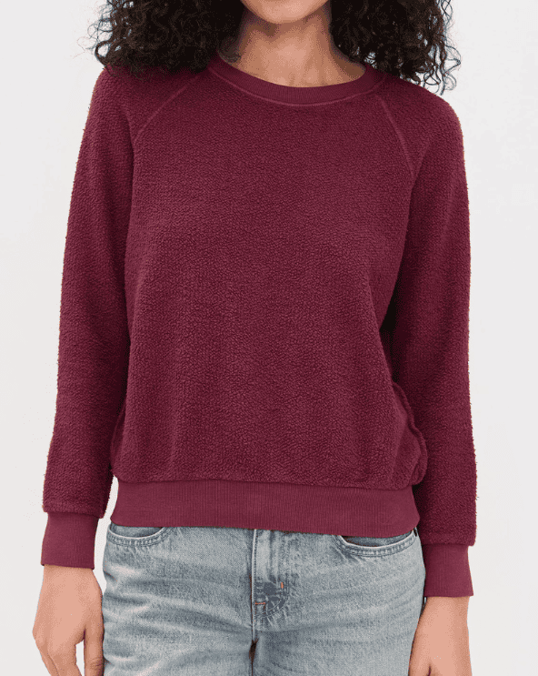 Ziggy Inside Out Fleece Sweatshirt